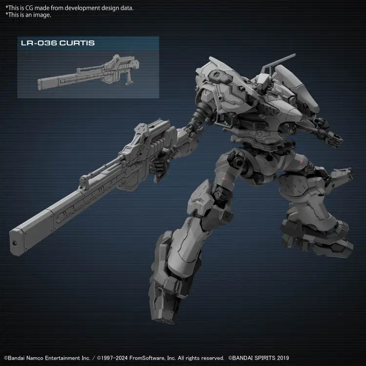 30MM - Armored Core VI RaD CC-2000 Orbiter - Zestaw modelarski