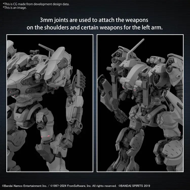 30MM - Armored Core VI RaD CC-2000 Orbiter - Zestaw modelarski