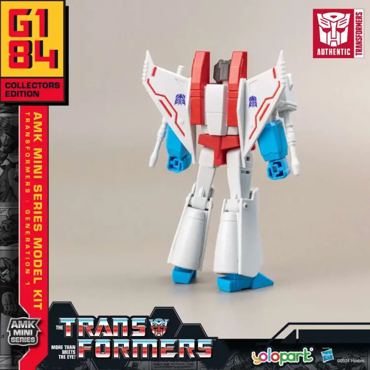TRANSFORMERS GENERATION ONE - Starscream - Zestaw modelarski 11 cm