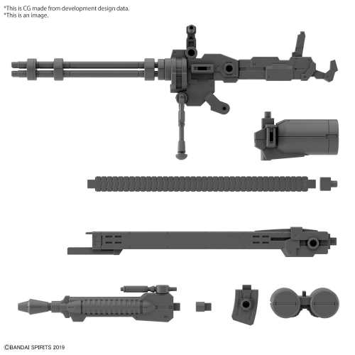 30MM - Dostosuj broń (Gatling Gun) - Zestaw modelarski