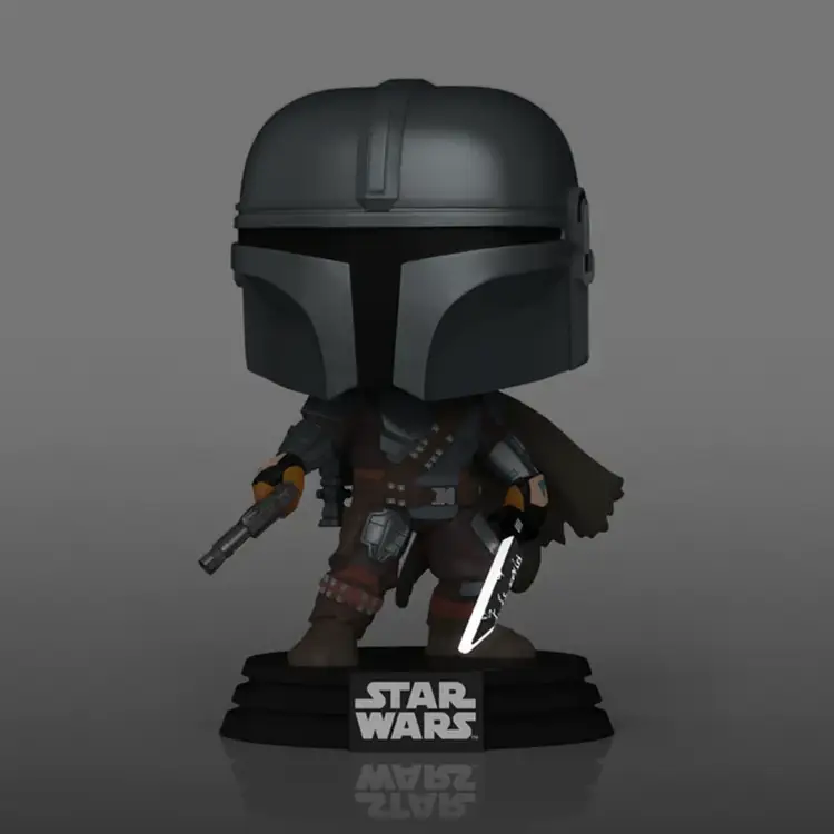 Funko pop! Star Wars Mandalorian - Collector Box 2Pop + 1Brelok + przypinka 4 naszywki