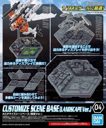 GUNDAM - Customize Scene Base 04 Landscape Version - Zestaw modelarski