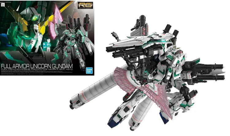 GUNDAM - RG 1/144 RX-0 Full Armor Unicorn Gundam - Zestaw modelarski