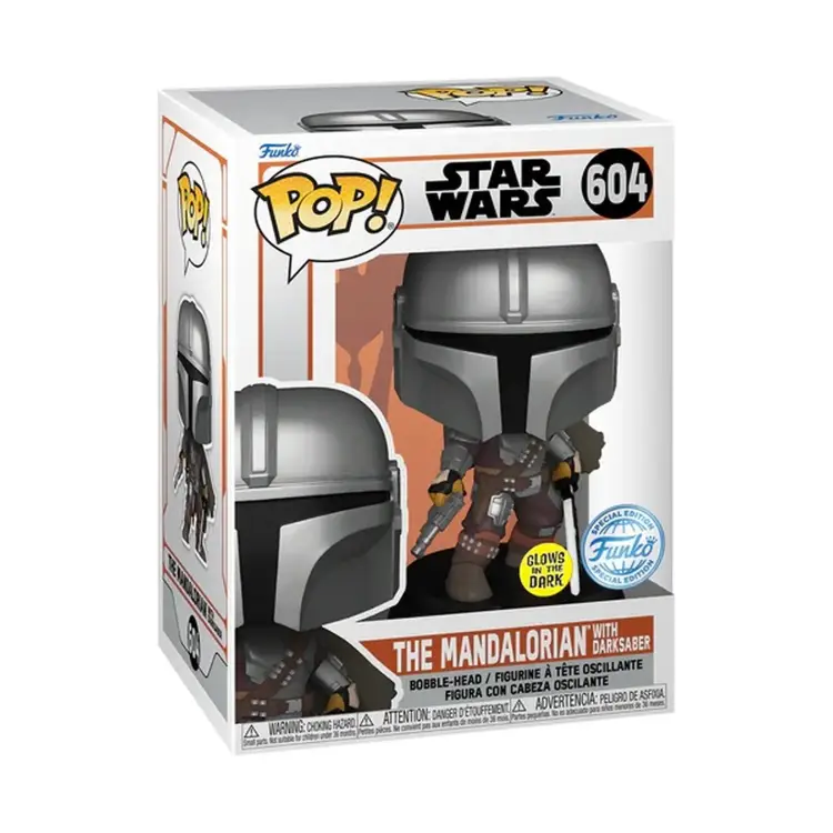 Funko pop! Star Wars Mandalorian - Collector Box 2Pop + 1Brelok + przypinka 4 naszywki