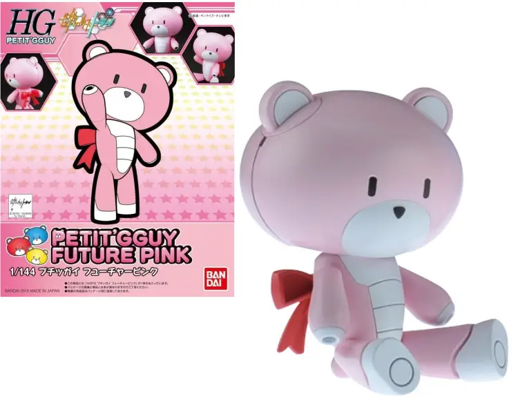 GUNDAM - HGPG 1/144 Petit'gguy Future Pink - Zestaw modelarski 8 cm