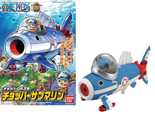 ONE PIECE - Zestaw modelarski - Chopper Robo Submarine - 10 CM