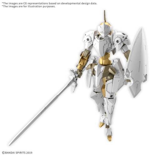 GUNDAM - 30MM 1/144 EXM-A9rk SPINATIO - Zestaw modelarski