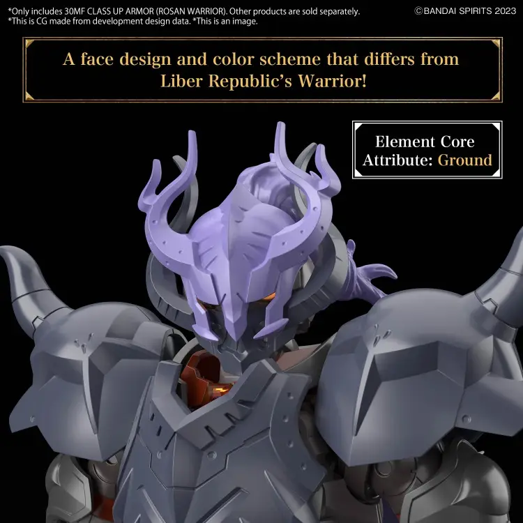 30MF - Class Up Armor (Rosan Warrior) - Zestaw modelarski