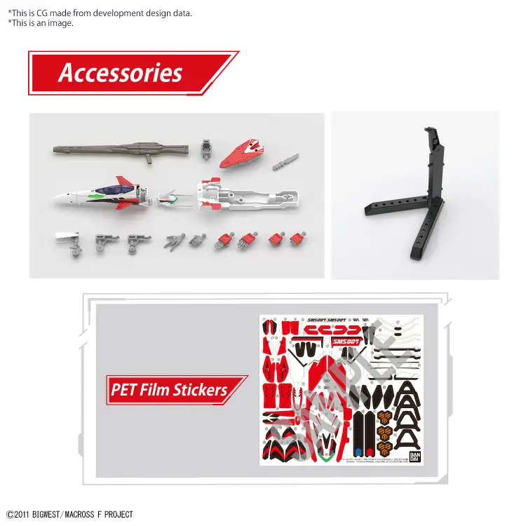 MACROSS - HG 1/100 YF-29 Durandal Valkyrie (Alto Saotome) - Zestaw modelarski