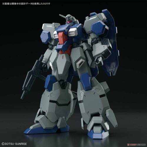 GUNDAM - HGUC 1/144 E.F.S.F. Gustav Karl (wersja z jednorożcem) - Zestaw modelarski