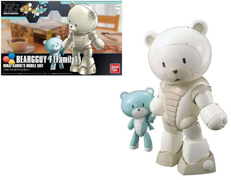 BEARGGUY - Zestaw modelarski - Mobilny kombinezon rodziny F Mirai Kamiki - 1/144