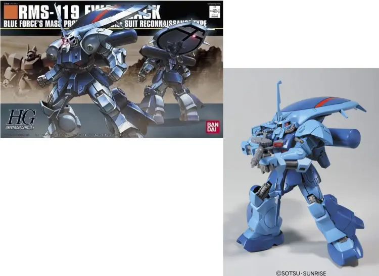 GUNDAM - HG 1/144 RMS-119 EWAC Zack - Zestaw modelarski