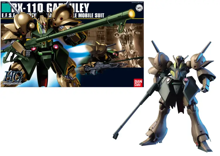 GUNDAM - HGUC - RX-110 Gabthmey 1/144 - Zestaw modelarski