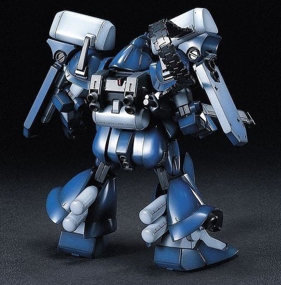 GUNDAM - Zestaw modelarski - HGUC 1/144 - RMS-141 ZEKU EINS - 13 cm