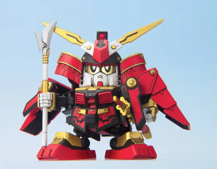 GUNDAM - BB267 Rekka Musha Gundam - Zestaw modelarski