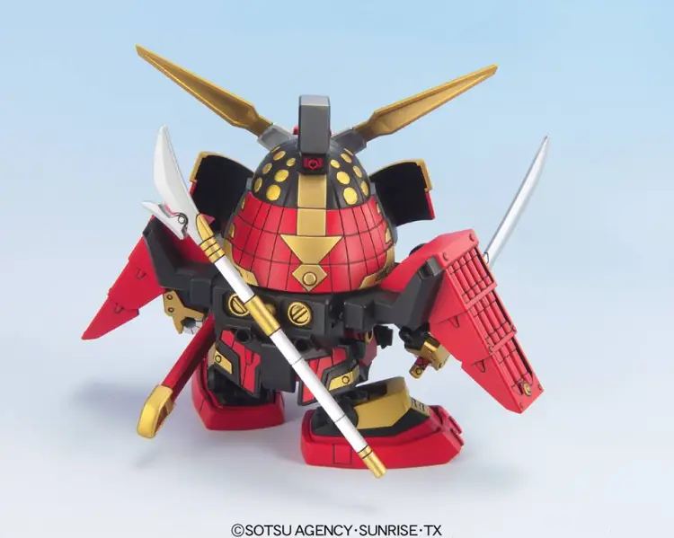 GUNDAM - BB267 Rekka Musha Gundam - Zestaw modelarski