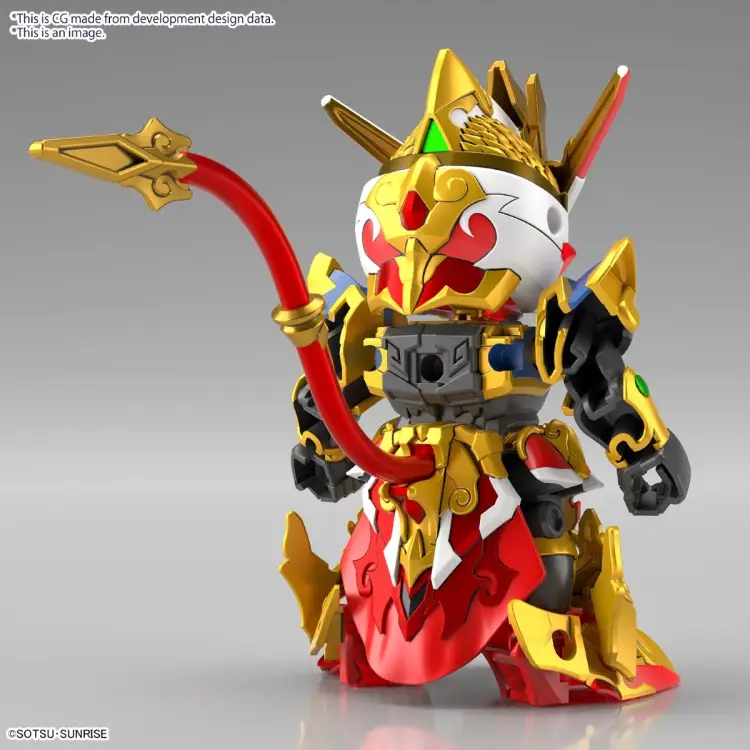 GUNDAM - Zestaw modelarski SDW Heroes Revival ofHeroes Wukong & Sanzang Gundam