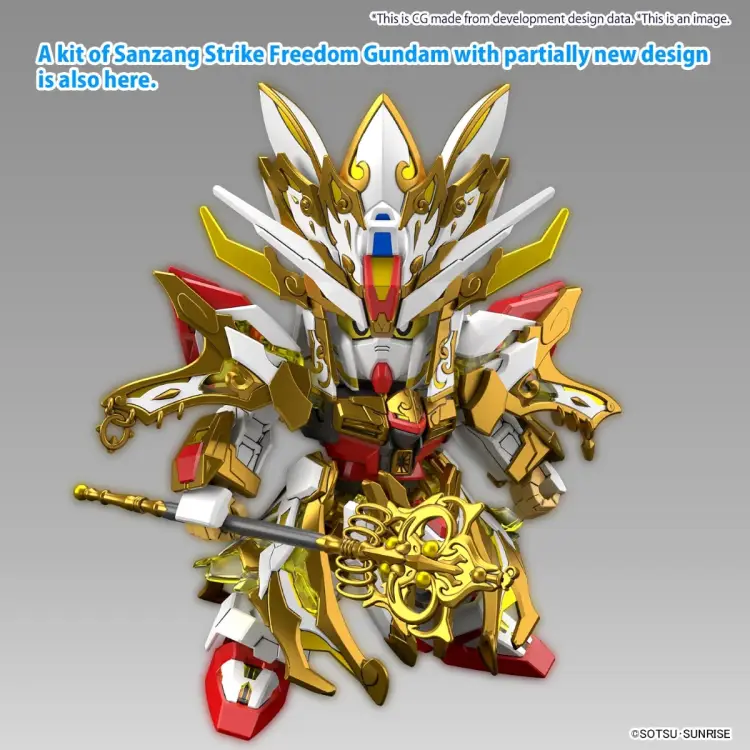 GUNDAM - Zestaw modelarski SDW Heroes Revival ofHeroes Wukong & Sanzang Gundam
