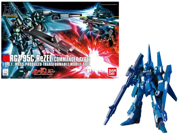 GUNDAM - 1/144 HGUC ReZEL ( Kapitan MS ) - Zestaw modelarski