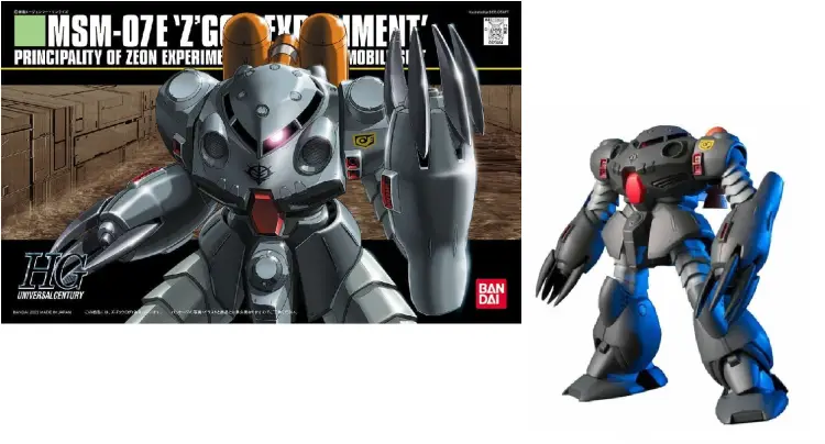 GUNDAM - HGUC 1/144 MSM-07E Z'GOCK E - Zestaw modelarski