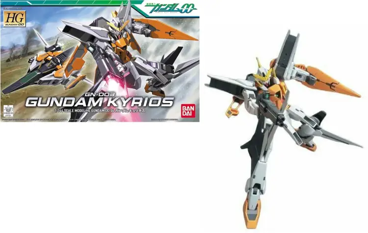 GUNDAM - HG 1/144 00 GN-003 Gundam Kyrios - Zestaw modelarski