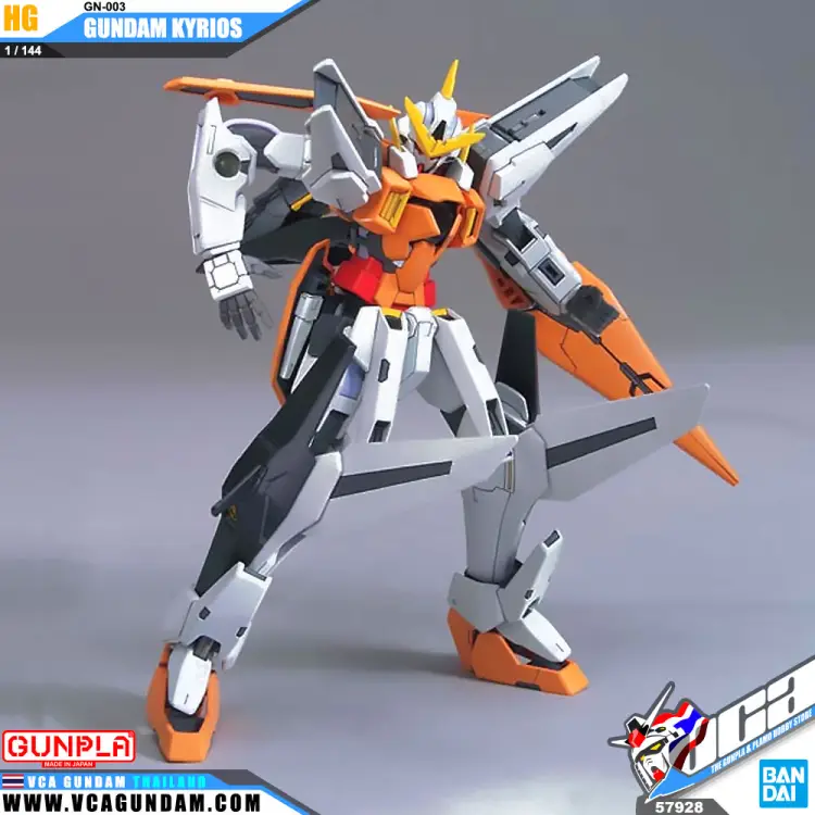 GUNDAM - HG 1/144 00 GN-003 Gundam Kyrios - Zestaw modelarski
