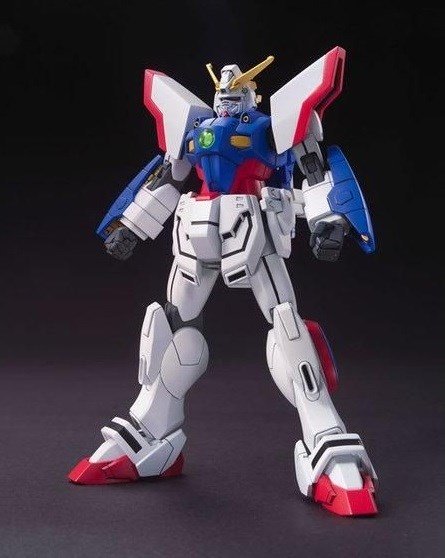GUNDAM - 1/144 HGUC Shinning Gundam - Zestaw modelarski 13 cm