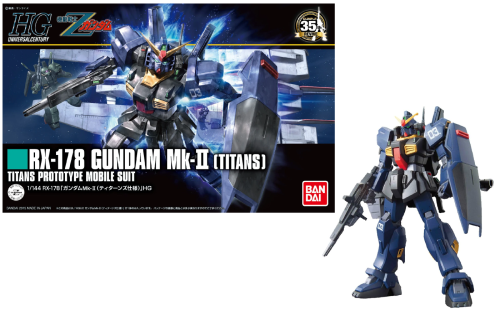 GUNDAM - HGUC RX-178 Gundam MK-II Titans 1/144 - Zestaw modelarski