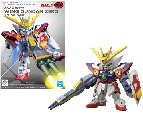 GUNDAM - SD Gundam Ex-Standard Wing Gundam Zero - Zestaw modelarski