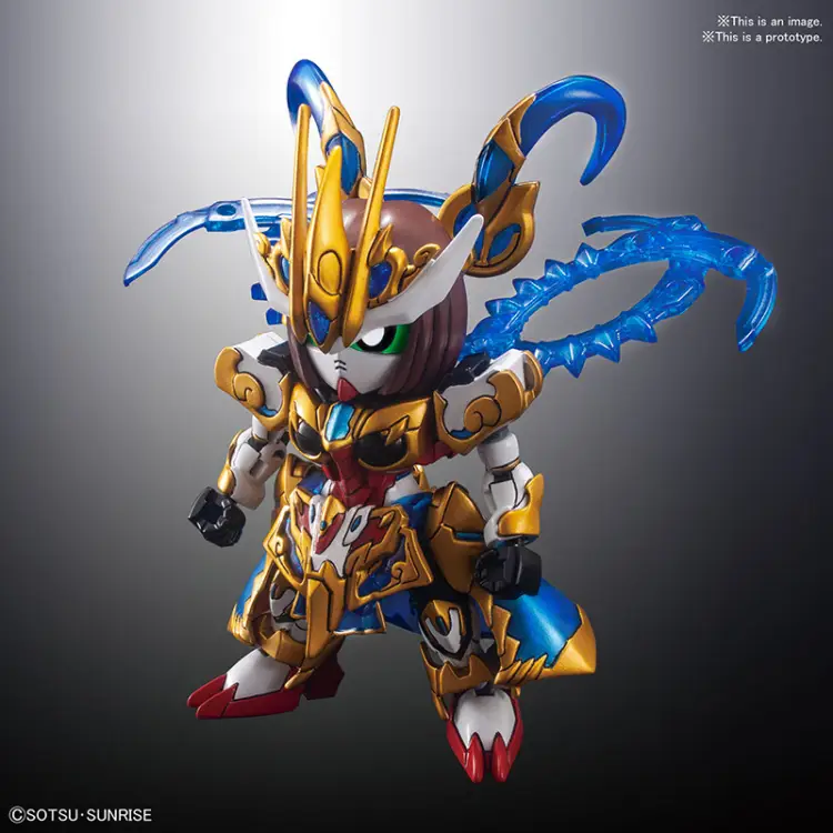GUNDAM - SD Sangoku Soketsuden Sun Shangxiang Strike Rouge - Zestaw modelarski