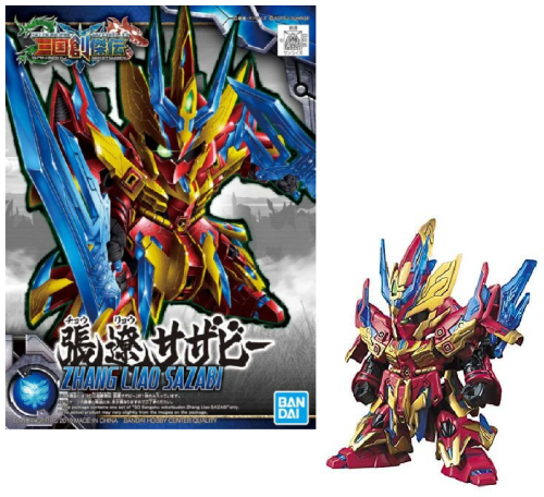GUNDAM - SD Sangoku Soketsuden Zhang Liao Sazabi - Zestaw modelarski