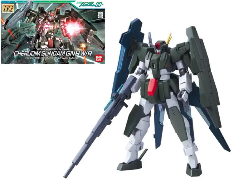 GUNDAM - HG 1/144 Cherudim Gundam GNHW/R - Zestaw modelarski 13 cm