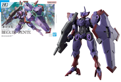 CZAROWNICA Z MERKURY - HG 1/144 Beguir-Pente - Zestaw modelarski
