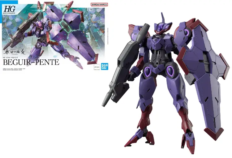 CZAROWNICA Z MERKURY - HG 1/144 Beguir-Pente - Zestaw modelarski