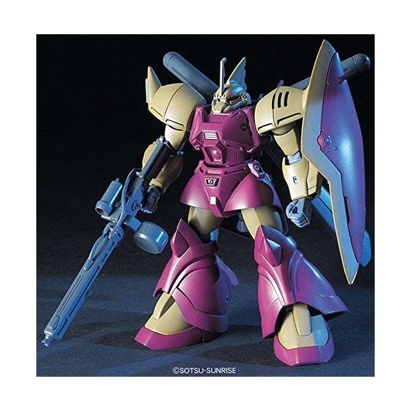 GUNDAM - HGUC 1/144 MS-14Fs Gelgoog Marine Cimagarahau - Zestaw modelarski