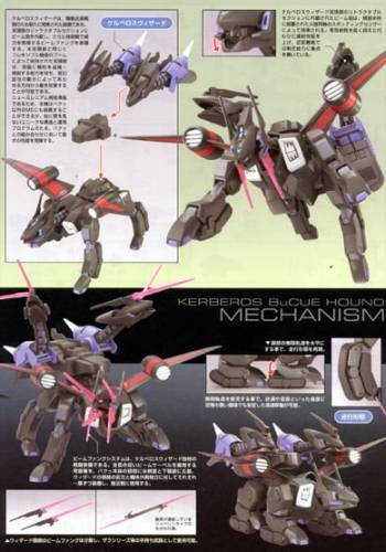 GUNDAM - HG 1/144 Stargazer TMF/A-802W2 Kerberos BuCue - Zestaw modelarski