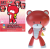 GUNDAM - HGPG 1/144 Petit'gguy Burning Red - Zestaw modelarski 8 cm