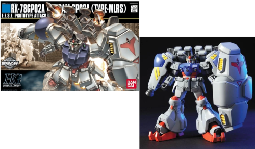 GUNDAM - HGUC 1/144 GP02A MLRS Custom - Zestaw modelarski