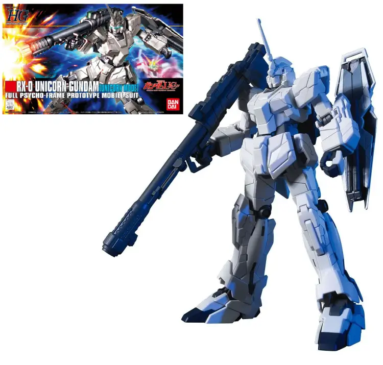 GUNDAM - HGUC Unicorn RX-0 Unicorn Mode - Zestaw modelarski