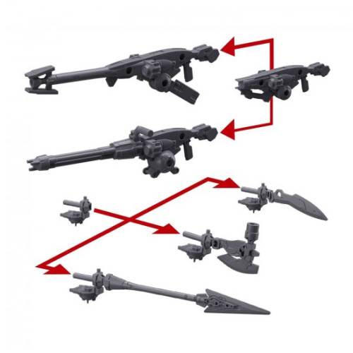 GUNDAM - 30MM Option Weapon 1 for Portanova Detail Set - Zestaw modelarski