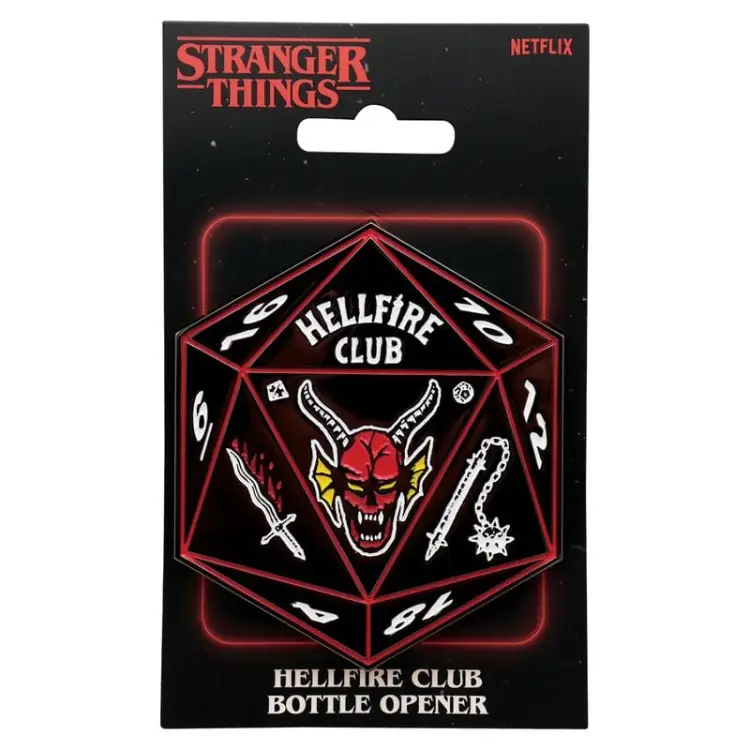 STRANGER THINGS - Hellfire Club - Limitowany otwieracz do butelek