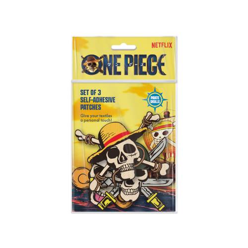 ONE PIECE NETFLIX - Zestaw 3 naprasowanek
