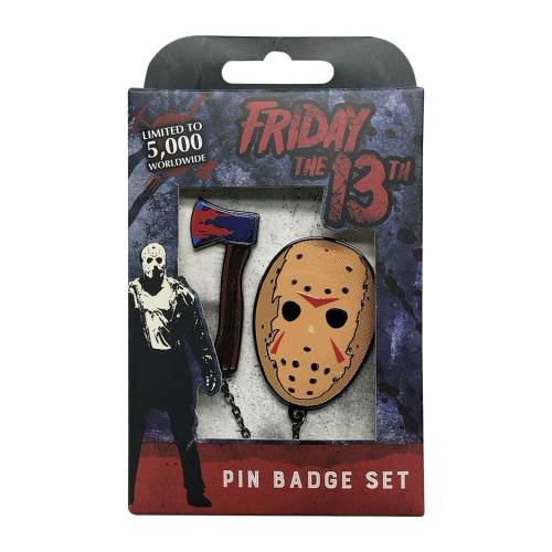 FRIDAY THE 13TH - Zestaw przypinek, edycja limitowana