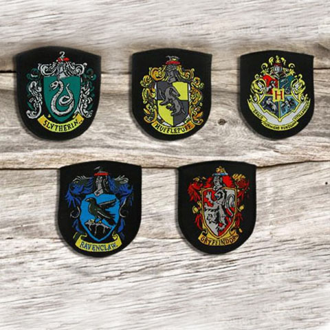 HARRY POTTER - herb domu Hogwart - 5 sztuk