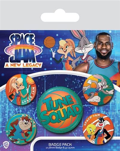 SPACE JAM 2 - Oddział - Pakiet 5 odznak