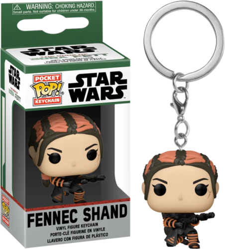 STAR WARS - Kieszonkowe breloki do kluczy - Księga Boby Fetta - Fennec Shand