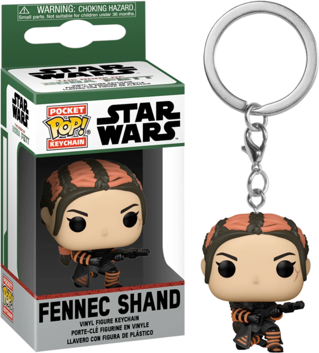 STAR WARS - Kieszonkowe breloki do kluczy - Księga Boby Fetta - Fennec Shand