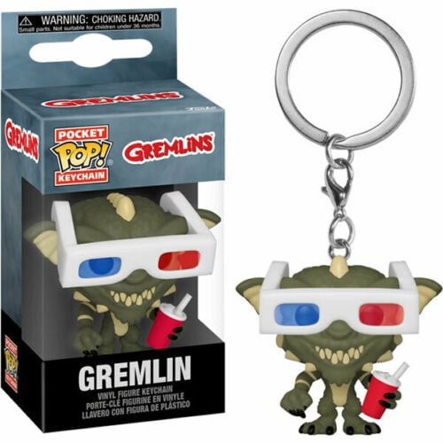 MOVIE - Kieszonkowe breloki do kluczy - Gremliny w okularach 3D