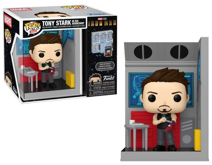 MARVEL - POP Nooks - Tony Stark w swoim warsztacie