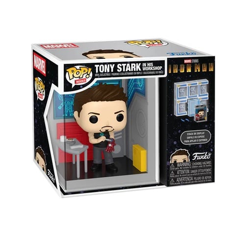 MARVEL - POP Nooks - Tony Stark w swoim warsztacie